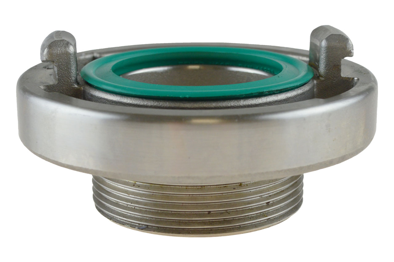 Festkupplung mit Außengewinde, System Storz, Edelstahl