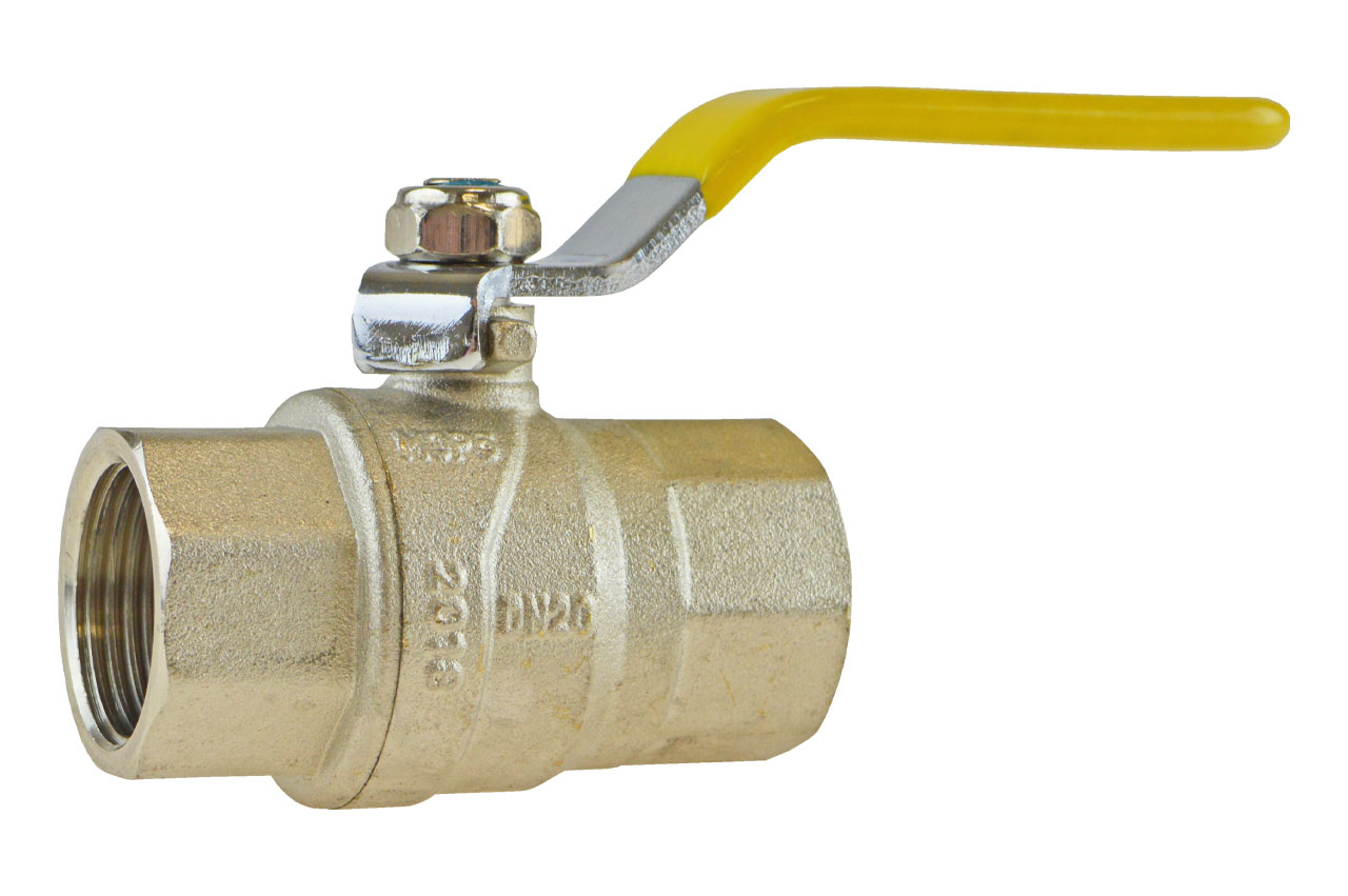 Gas-Kugelhahn mit Innengewinde, Messing