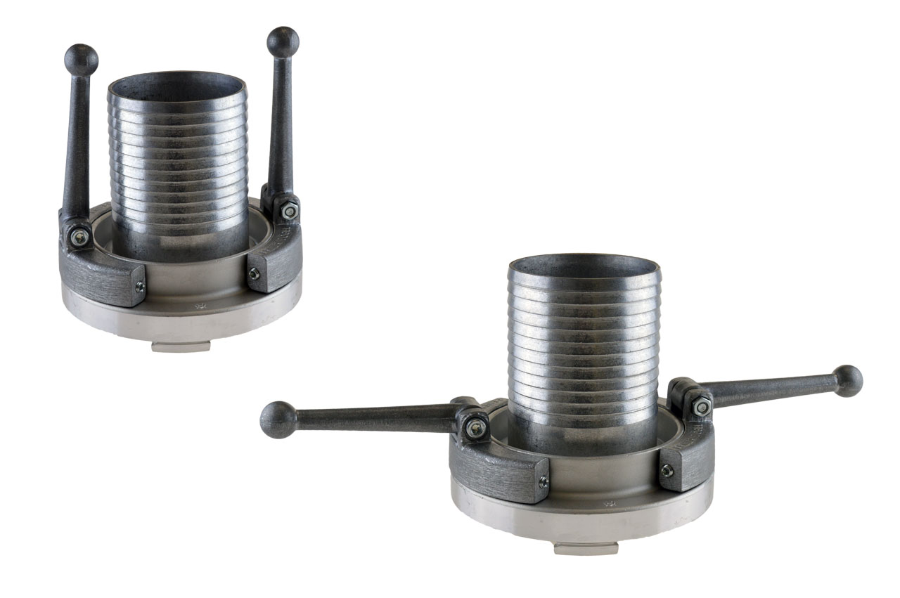 Klappbare Kupplungsgriffe, System Storz, Größe A, Aluminium - Anwendungsbeispiel