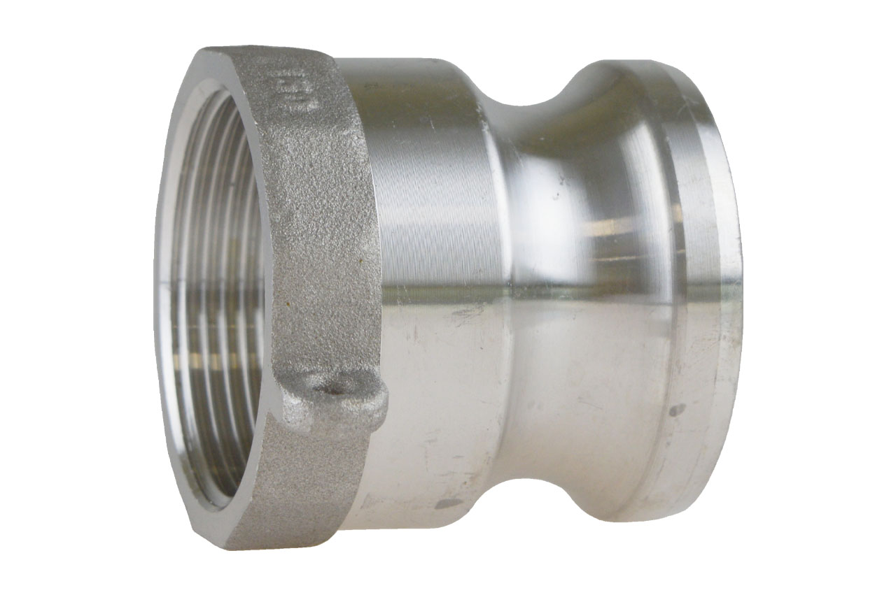 V-Teil mit Innengewinde Typ A, System Kamlock, Aluminium