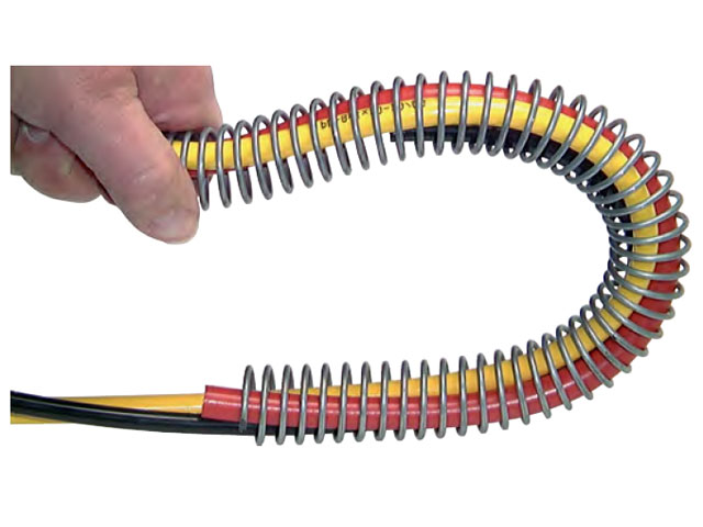 Stahl Rundspirale zum Schützen von Schläuchen