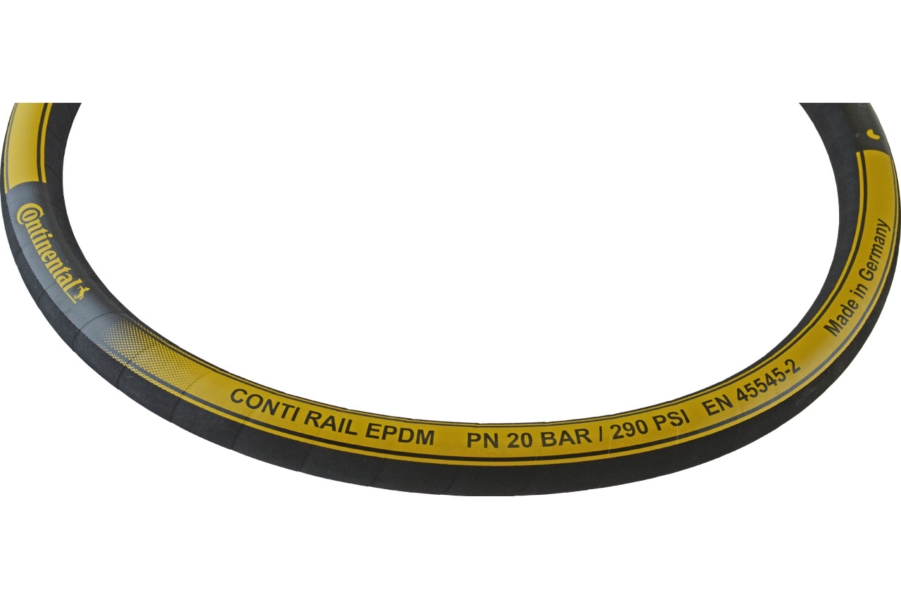 Conti Rail EPDM Schlauch für Bahnanwendungen nach EN45545-2