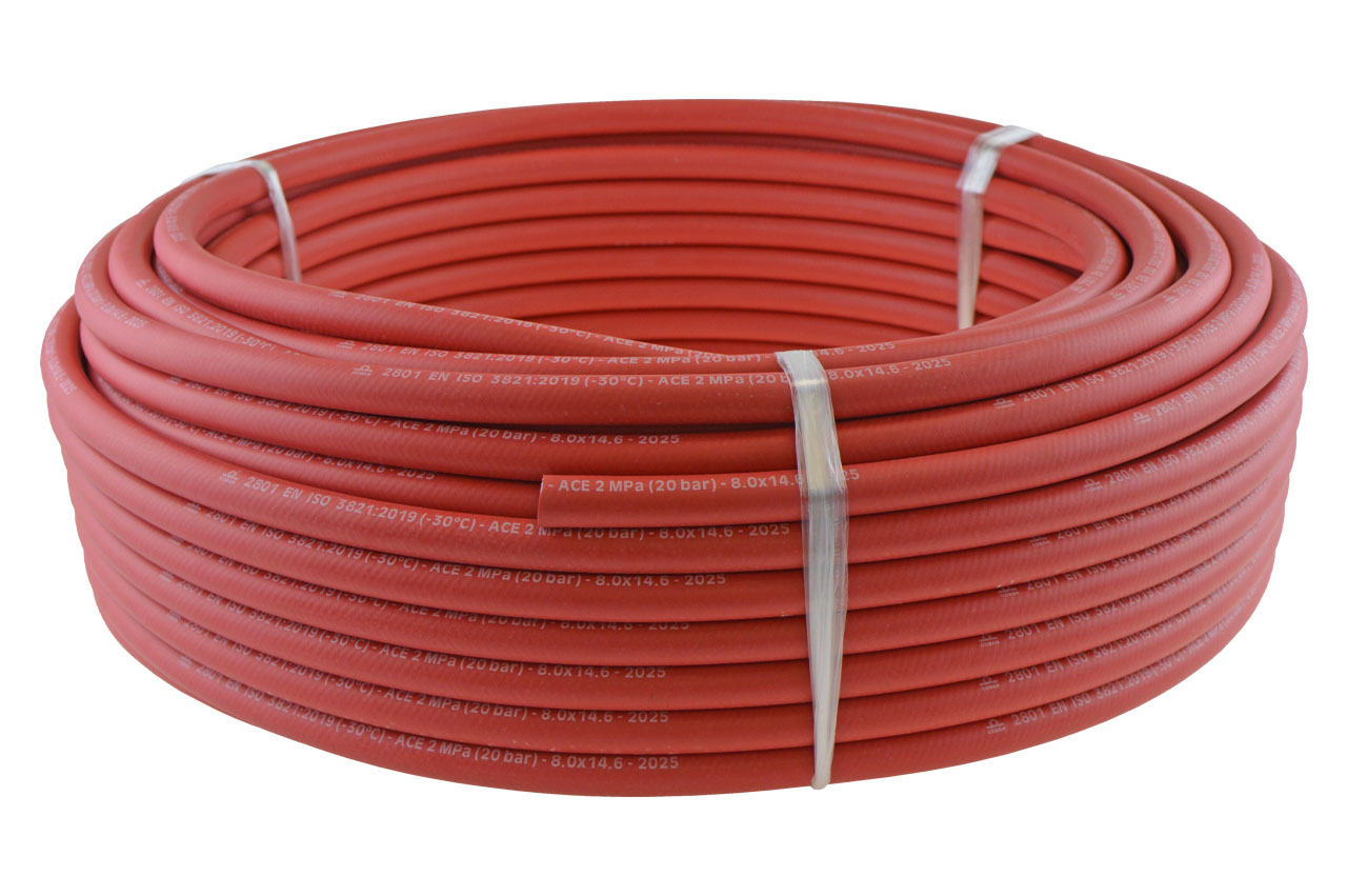 Acetylenschlauch CODAN 2801, ISO 3821