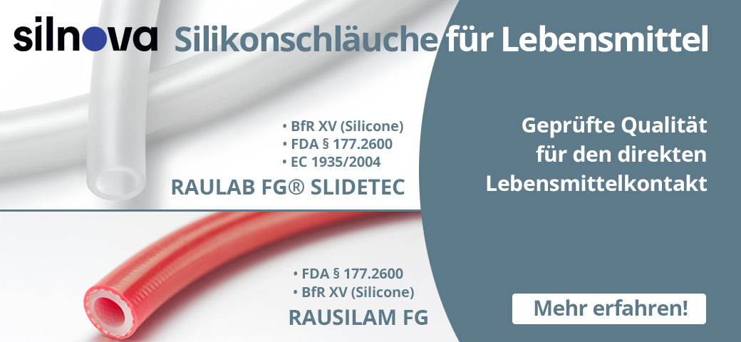 Silnova - Silikonschläuche für Lebensmittel