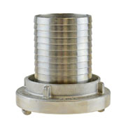 Saugkupplung mit gezahnter Schlauchtülle, System Storz, Edelstahl