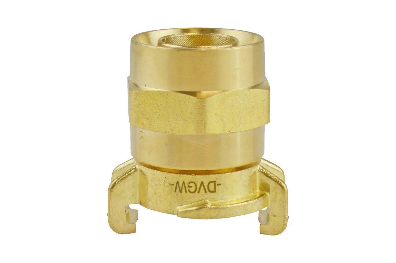 GEKA® plus Schraubkupplung XK, KTW BWGL, Messing