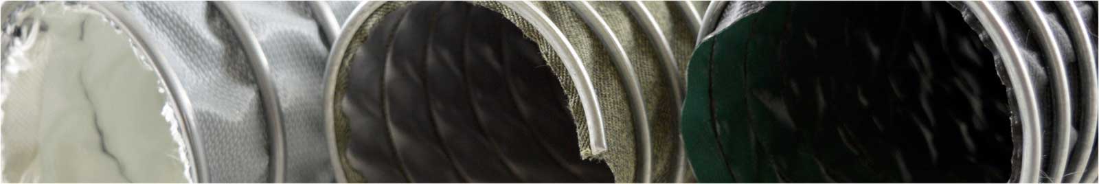 FLEXADUX® HT: Geclippte Spiralschläuche für die Absaugung von Dämpfen und Gasen