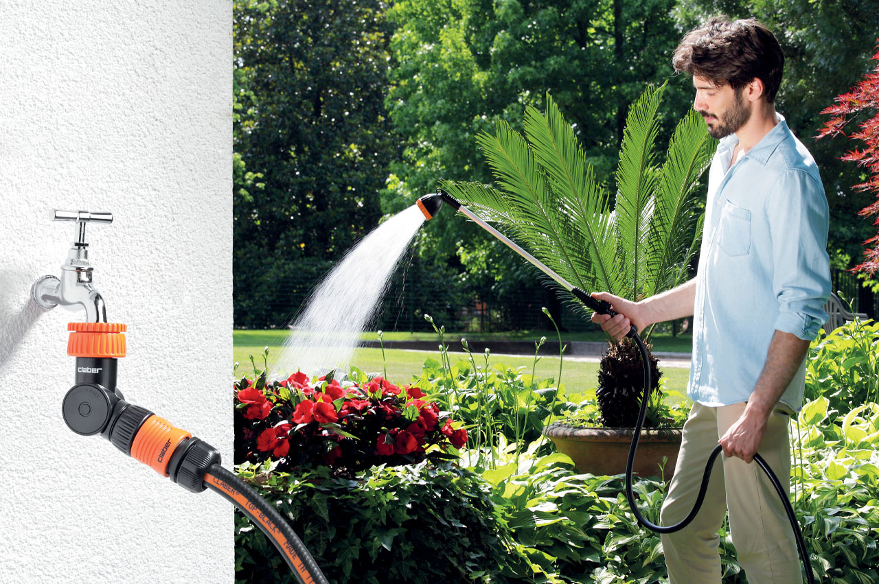 Claber Winkelhahnstück