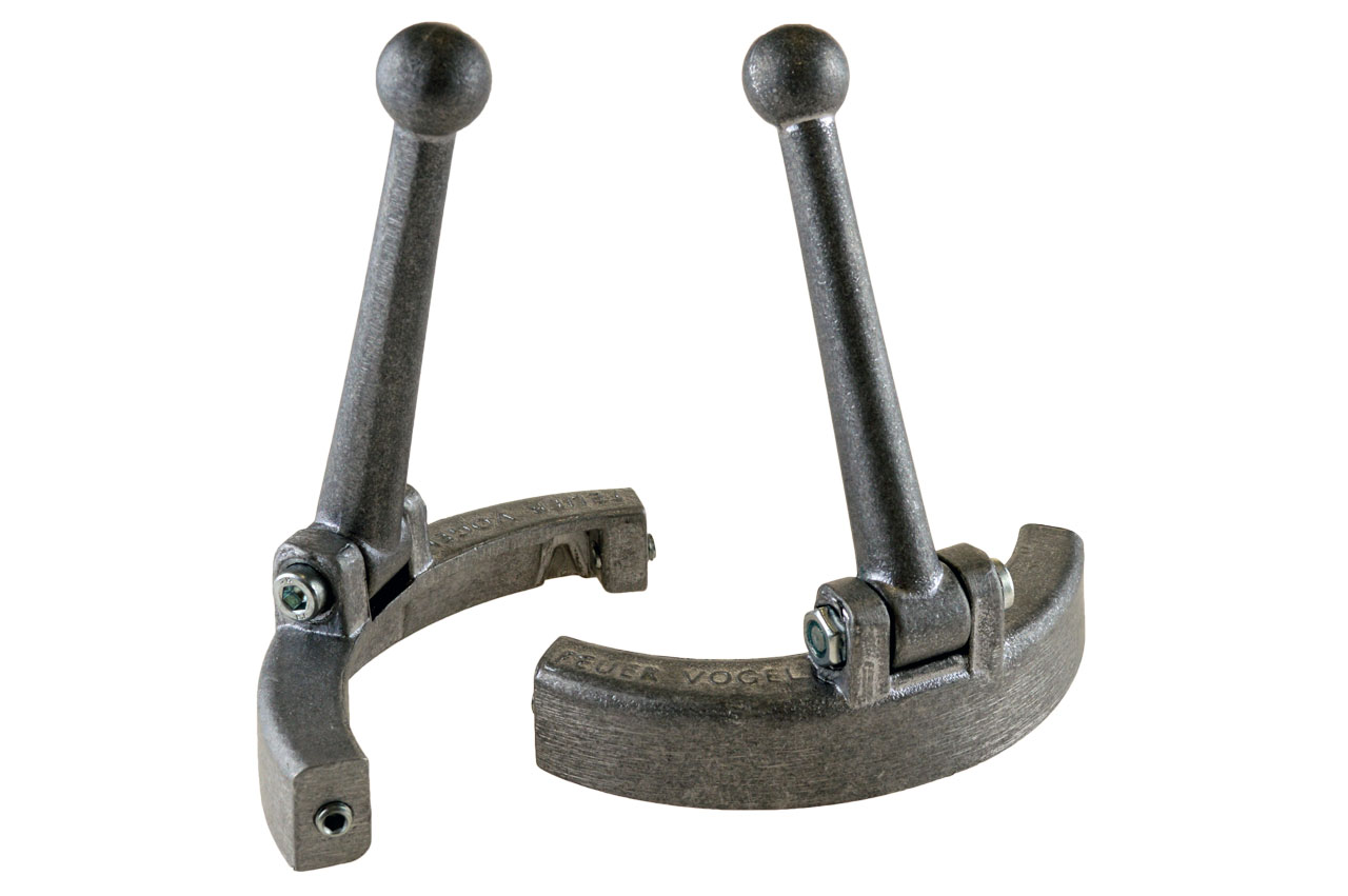 Klappbare Kupplungsgriffe, System Storz, Größe A, Aluminium