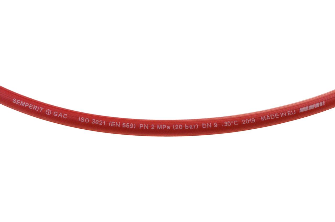Tuyau De Gaz GYS Ø6,3 X 12 Mm - 1,5 M - Norme EN ISO 3821 - Réf. 066670 - Qualité Professionnelle