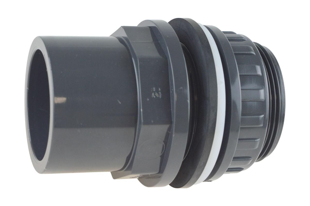 PVC-Endkappe Mit Klebemuffe – Durchmesser 50 Mm | Für Rohrabdichtung & Abschluss